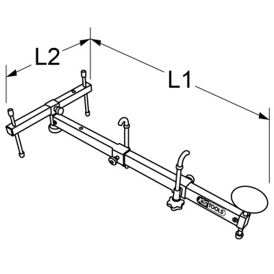 Traverse Support Universelle Pour Moteur / Boite De Vitesse