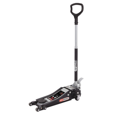 Cric Hydraulique Extra-Bas Acier Ultimate 2T Avec Double-Roues Avant