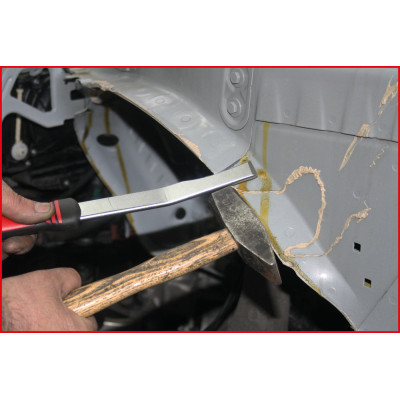 Jeu De 3 Burins De Carrossier Extra-Plats