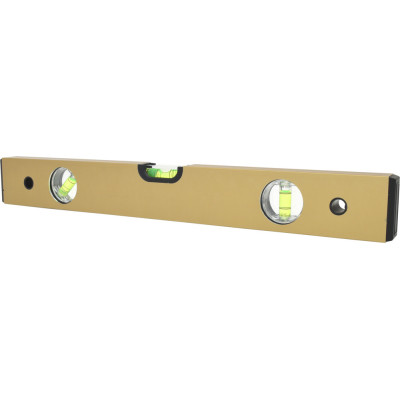 Niveau Rectangulaire En Aluminium Anodisé 3 Fioles, L.400 mm