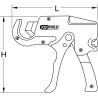 Cisaille «Revolver» Pour Tubes Plastiques, Ø6 - 35 mm