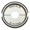 Din22 Al 35 - Matrice De Sertissage 35 Mm²-Milwaukee Systeme Attachement