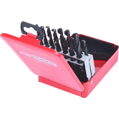 Coffret De 19 Forets HSS Laminés, Ø1,0-10,0 mm