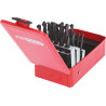 Coffret De 25 Forets HSS Laminés, Ø1,0-13,0 mm