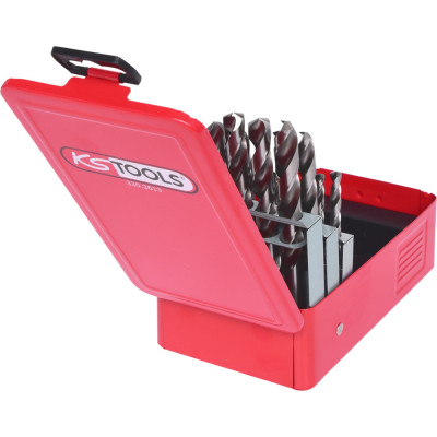 Coffret De 25 Forets HSS-G Meulés, Ø1,0-13,0 mm