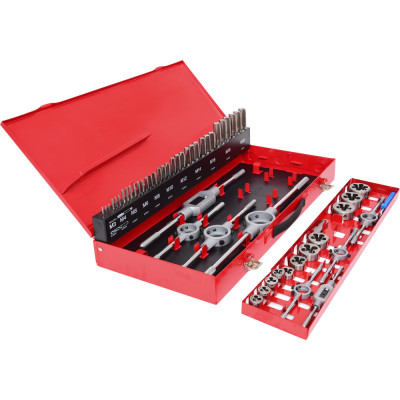 Coffret De Jeux De Tarauds Et Filières - 54 Pcs