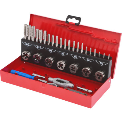Coffret De Jeux De Tarauds Et Filières - 32 Pcs