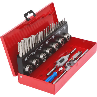 Coffret De Jeux De Tarauds Et Filières - 32 Pcs
