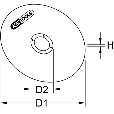 Lot 25 Disques À Tronçonner Ø100 X1,6 mm