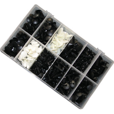 Assortiment D'Agreafes De Fixaton Pour Faisceaux De Câbles, 340 Pcs