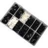 Assortiment D'Agreafes De Fixaton Pour Faisceaux De Câbles, 340 Pcs