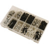 Assortiment D'Attaches Métalliques, 400 Pcs