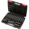 Coffret De Douilles Et Embouts Longs À Chocs, 3/4'' - 1'', 16 Pièces
