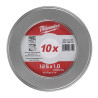 Disques A Tronçonner 125Mm X 1Mm Contractor 10Pc Boiîte Métal-Milwaukee Consomma
