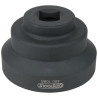 Clé pour écrou à encoches 3/4'' avec 6 ergots pour DAF, ergots intérieurs Ø 66 mm