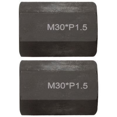 Jeu D'Adaptateurs Filetés M30X1,5 L 65 mm, 2 Pcs