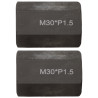 Jeu D'Adaptateurs Filetés M30X1,5 L 65 mm, 2 Pcs