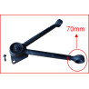 Jeu De Douilles Ø 70 mm Pour Triangle De Suspension Daf, 8 Pcs