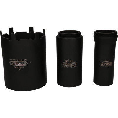 Jeu De Douille À 6 Ergots Ø 102 mm Avec 2 Tubes De Centrage Pour Man, 3 Pcs