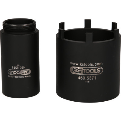Jeu De Douille À 6 Ergots Ø 63 mm Avec Tube De Centrage Pour Mercedes, 2 Pcs