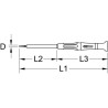 Tournevis Électronique Isolé Fente, 3,5 mm
