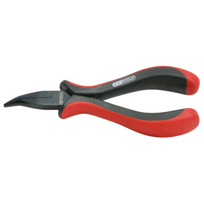 Pince Électronique À Bec Demi-Rond Coudé À 45°, 130 mm