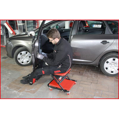 Chariot De Visite Convertible En Tabouret D’Atelier, 1020X460Mm