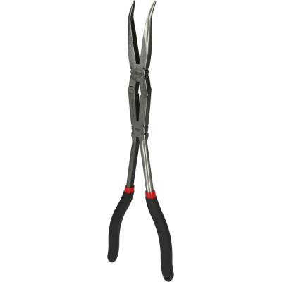 Pince À Bec Coudée À 45° À Double Articulation, L. 335Mm