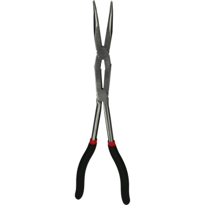 Pince À Bec Coudée À 45° À Double Articulation, L. 335Mm