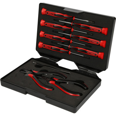 Coffret De Pinces Et Tournevis Électroniques, 1,4 À 3 mm - 10 Pcs