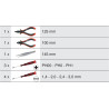 Coffret De Pinces Et Tournevis Électroniques, 1,4 À 3 mm - 10 Pcs