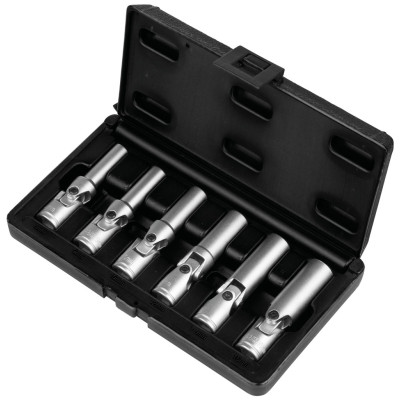 Module De 6 Douilles À Bougie Articulées 3/8'' 6 Pans, 8 À 16 mm