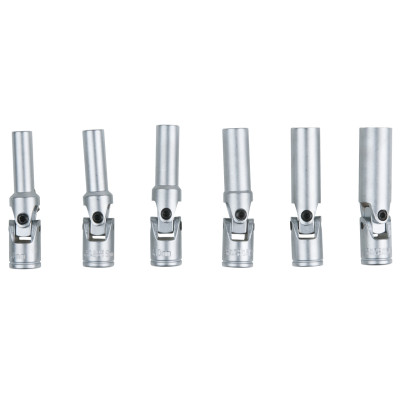 Module De 6 Douilles À Bougie Articulées 3/8'' 6 Pans, 8 À 16 mm