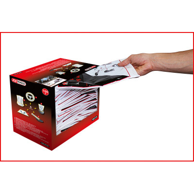Paquet De 100 Protections D'Habitacle 5 En 1 Pour Pl