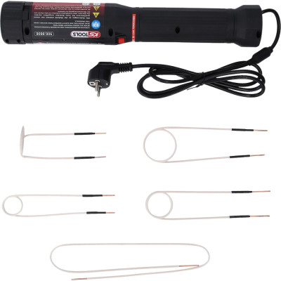 Coffret Pistolet À Chaleur Par Induction 1100 W, 6 Pièces