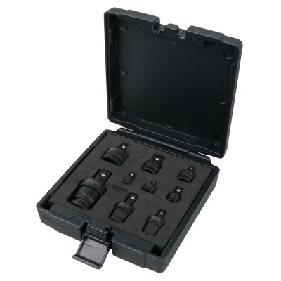 Coffret D'Adaptateurs Et Cardans À Chocs, 9 Pcs