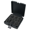 Coffret D'Adaptateurs Et Cardans À Chocs, 9 Pcs