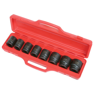 Coffret De 8 Douilles À Chocs 3/4'' 6 Pans, 26 À 38 mm