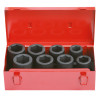 Coffret De Douilles Longues À Chocs 1'', 24 À 38 mm, 8 Pièces