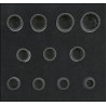 Coffret De 13 Douilles À Chocs 12 Pans 1/2'', 10 À 24 mm