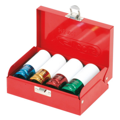 Jeu De 4 Douilles À Chocs Pour Jantes Aluminium, 17, 19, 21, 22 mm