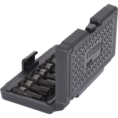 Jeu De 8 Douilles Tournevis À Chocs Courtes Torx® 1/2", T30 À T80
