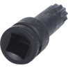 Douille Tournevis À Chocs Longue 1/2'' Xzn®, M18 - L. 75 mm