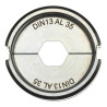 Din13 Al 35 - Matrice De Sertissage 35 Mm²-Milwaukee Systeme Attachement