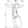 Riveteuse Pneumatique 2,4 À 4,8 mm