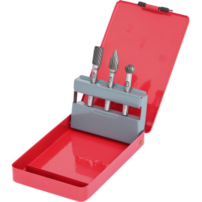 Jeu De 3 Fraises Hm, Diamètre 10 mm X Queue 6 mm