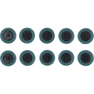 Lot De 10 Disques De Ponçage Bleu 50,0 mm - Papier De Verre - Grains 300