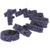 Lot De 10 Disques De Nettoyage Violet 50,0 mm