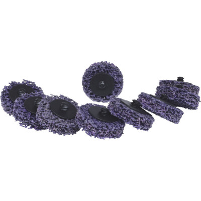 Lot De 10 Disques De Nettoyage Violet 50,0 mm