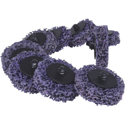 Lot De 10 Disques De Nettoyage Violet 50,0 mm